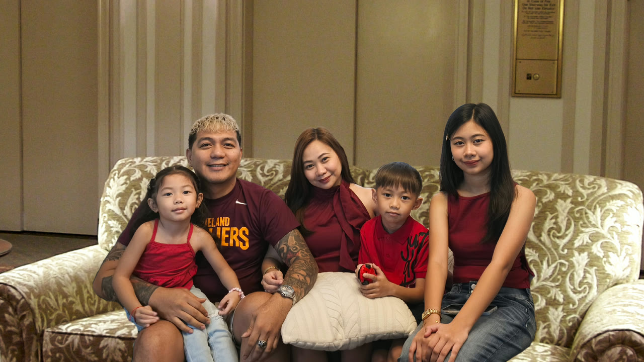 Kevin, ScaleAbility’s operations and build partner, with his family